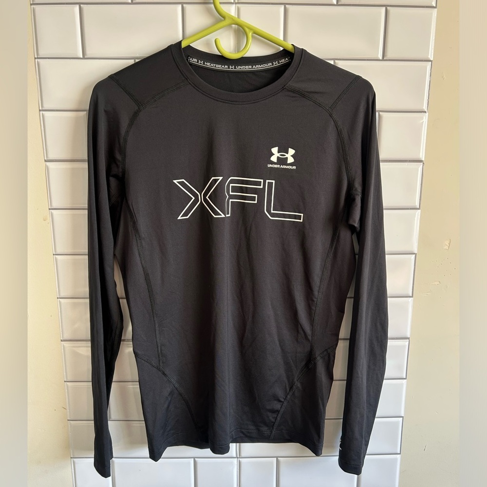 Under Armour Heatgear XFL, Men’s Long sleeve shirt/ Black/Size L